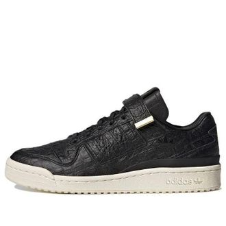 adidas Forum 84 Low Croc Skin - Black HP5550