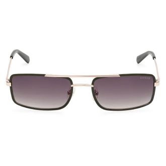 Guess Brown Gradient Rectangular Mens Sunglasses GU00168 97P 58
