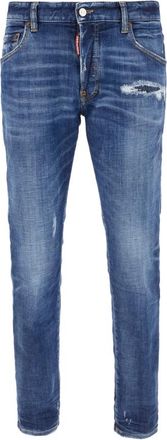 Dsquared2 Skater Jeans - Heren - Slim Fit Jeans - Blauw - XL - Katoen - Jeans