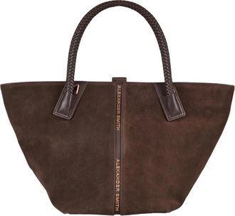 Alexander Smith Lauren Shopper - Dames - Shoppers - Bruin - ONE Size - Su&egrave;de - Tassen