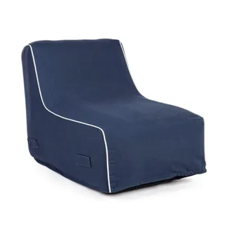 Konte Design Chaise longue hinchable de color azul
