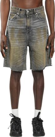 44 Label Group Drag Me To Hell Denim Shorts