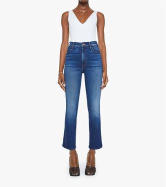 Mother Womens The Hustler Ankle Jeans In Taking Chances