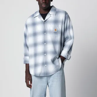 Carhartt Work in Progress Tyers shirt in cotton twill, blue check