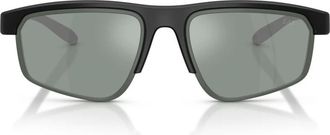 Emporio Armani Vyron Sunglasses - male - Emporio Armani EA7 - Sunglasses - Black - 57 MM - Accessories