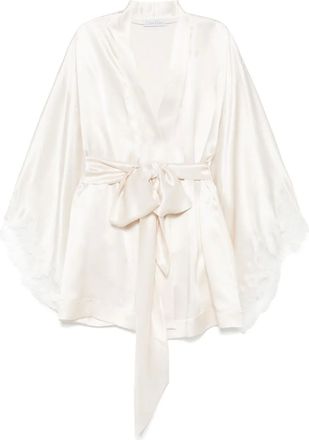 Carine Gilson Vestaglia in seta - Toni neutri