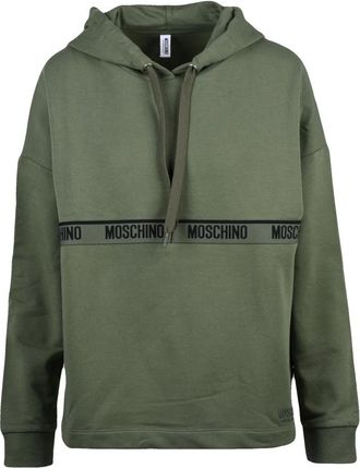 Moschino Dames, Sweatshirts & Hoodies, Groen, Maat: M Katoen