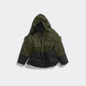 Canada Goose Thalix Parka-Colour Block (Men, Moss Khaki, XS)