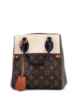 Louis Vuitton Fold Tote Monogram Canvas and Leather PM satchel - Groen
