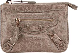 Balenciaga Pre-owned Clutches, female, Brown, Size: ONE SIZE Pre-owned Vintage Clutch