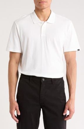 7 For All Mankind Short Sleeve Cotton Piquè Polo in White at Nordstrom Rack, Size Xx-Large