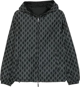Emporio Armani Hooded Blouson Jacket - Heren - Zomerjassen - Veelkleurig - 2XL - Jassen