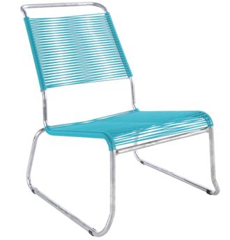 Schubiger M&ouml;bel Spaghetti-Kufen-Lounger-Hochlehner S&auml;ntis
