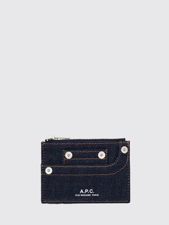A.P.C. Wallet A. P.C. Woman color Indigo