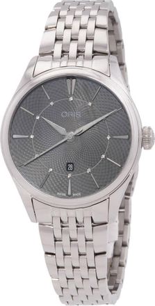 Oris Artelier Automatic Diamond Grey Dial Ladies Watch 01 561 7724 4053-07 8 17 79