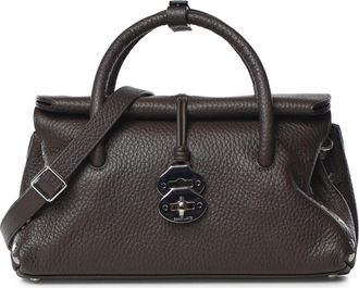 Zanellato Dotta Centauro - Dames - Handtassen - Bruin - ONE Size - Leer - Tassen