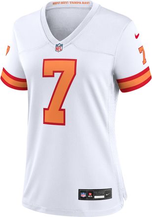 Nike Bucky Irving Tampa Bay Buccaneers Womens Nike Womens NFL Game Jersey in White | 67NW0E868BF-Q14