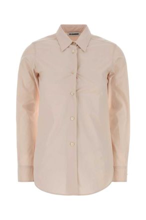 Jil Sander Pink Regular Solid Shirt