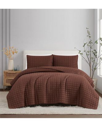 Brooklyn Loom Solid Linen Quilt Set
