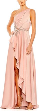 Mac Duggal Embellished Asymmetrical Gown