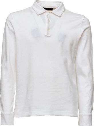 Zanone Slim Fit Long-Sleeve Polo Shirt