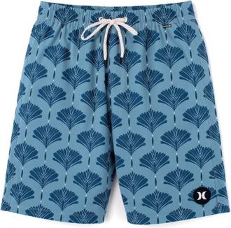 Hurley Volley Icon Printing Press Arbore Badehose f&uuml;r Herren | blau