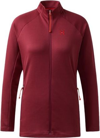 Haglöfs Korp Mid Jacket Fleecejacke für Damen | rot
