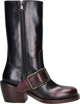 Dries Van Noten Stivaletti In Pelle