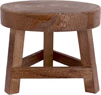 OEM Taburete Miniatura, Madera, 18 Cm, Soporte De Exhibici&oacute;n, Columna Para Maceta, Decoraci&oacute;n Interior/exterior