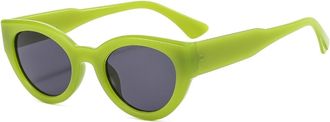 Generic Mens Outdoor Vacation Sunglasses Driver Women Driving Sports Sun Glasses(Green)