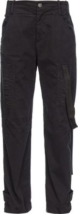 Pinko Warme Broek - Dames - Straight fit broeken - Zwart - L - Broeken