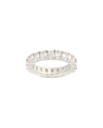 Sterling Forever Cz Kylie Eternity Ring
