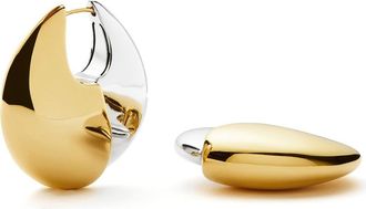 Missoma Sculptural Pebble Large Hoop Earrings in Mixed at Nordstrom