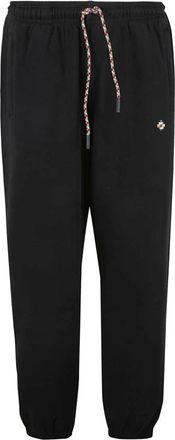 Marcelo Burlon Broeken - Heren - Sweatpants - Zwart - S - Broeken