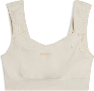 Freddy Top sportivo seamless con scollo a cuore e supporto leggero