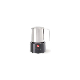 Illy Espumador De Leche Y Calentador De Leche Illy 23760 Negro, Acero Inoxidable