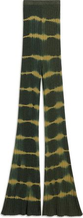 Sandro Prosper High Waist Flare Pants in Vert Bouteille at Nordstrom Rack, Size 10 Us / 42 Fr