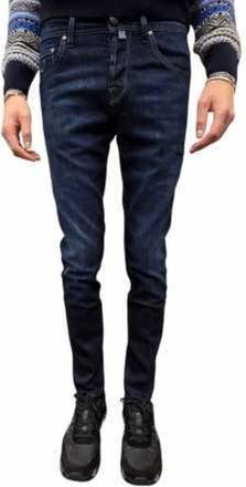 Jacob Cohen Scott Slim Jeans - Heren - Slim Fit Jeans - Blauw - W31 - Katoen - Jeans