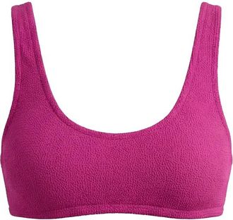 Banana Moon Justin Scrunchy Bikini-Top f&uuml;r Damen | rosa/lila