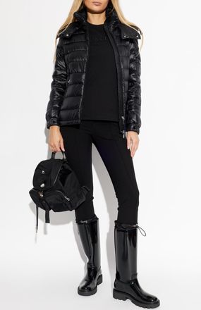 Moncler T-shirt With Logo, Womens, Black