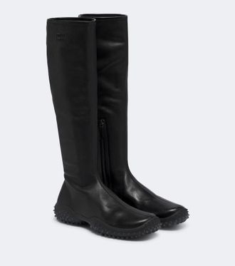 Miu Miu Leather knee-high boots