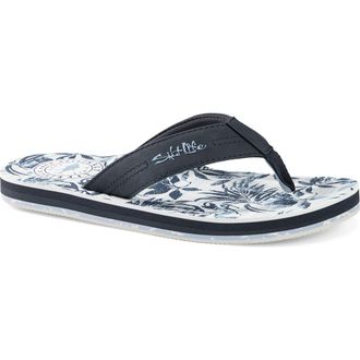 Salt Life The Harbor Flip Flop in Navy at Nordstrom, Size 10