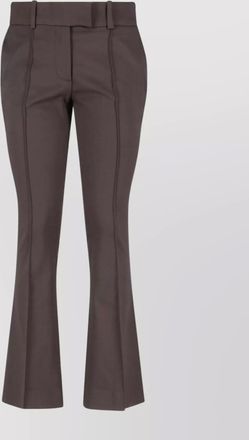 The Attico flared trousers