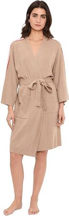 Barefoot Dreams CozyChic Lite(r) Smiley Sun Robe Womens Jumpsuit & Rompers One Piece Willow : 2XS/XS, Nylon/Rayon