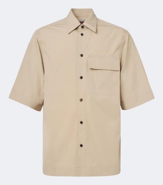 Bottega Veneta Camicia in canvas di cotone