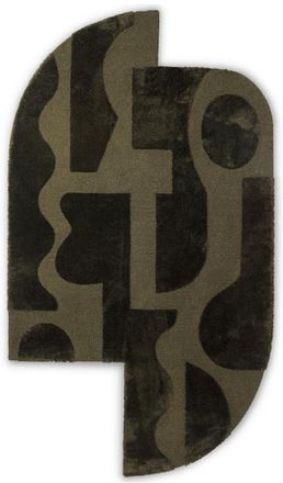 Brink & Campman Designer Teppich Mural Form Forest - aus 100% reiner Schurwolle