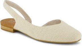 Toms Alene Slingback Half dOrsay Flat in Natural at Nordstrom Rack, Size 6.5
