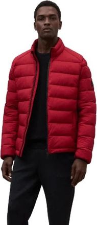 Ecoalf Beret Jacket - Heren - Winterjassen - Rood - M - Polyester - Jassen