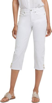 NYDJ Marilyn Optic White Crop Jean
