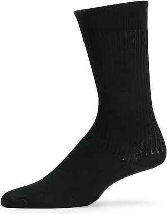 Wolford Merino Rib Socks Womens Crew Cut Socks Shoes Black : EU 40-41 (US Womens Shoe Size 10-11), Polyamide/Wool